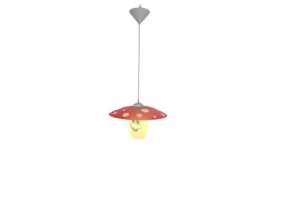 Image 1 of Eglo - champignon - suspension - lampe enfant - verre