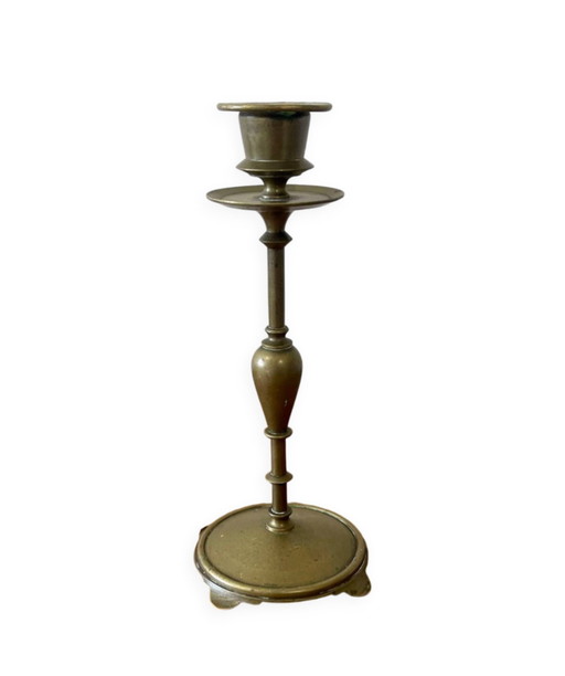 High Brass Candle Holder