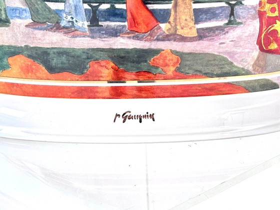 Goebel Artis Orbis, Gauguin Ta Matete, Vasi, Porcellana, Bianco, Vintage (foto 6 di 10)