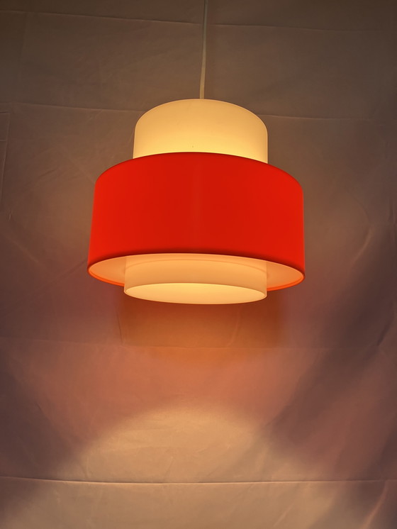 Image 1 of Lampada a sospensione vintage Luxus 'Cylindus' Svezia 1970