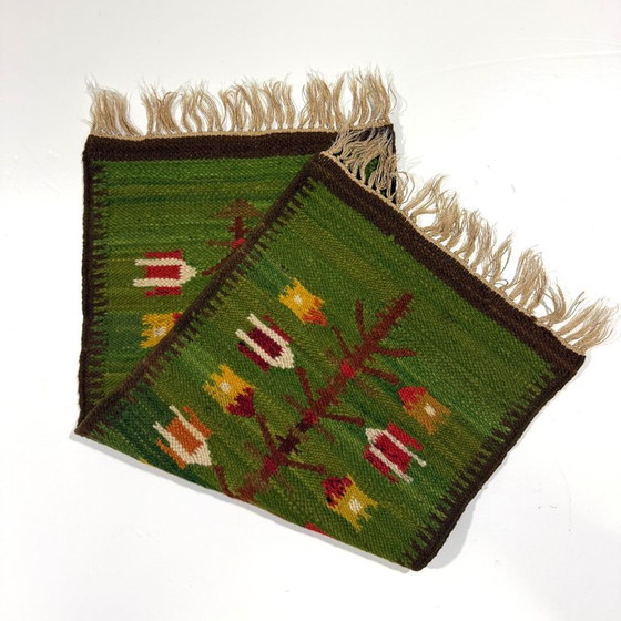 Wool Kelim Wall Hanging Poland 1970s – Wall decoration (photo 5 of 5)