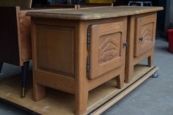 Comodini vintage anni '70/'80 – Metal, Wood (photo 3 of 8)