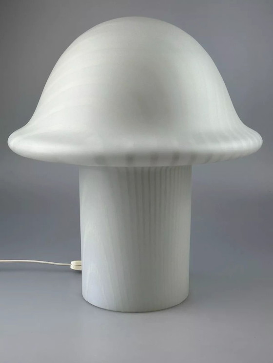Image 1 of XL 60's 70's Peill & Putzler Germany Lampe de table Mushroom verre Space Age