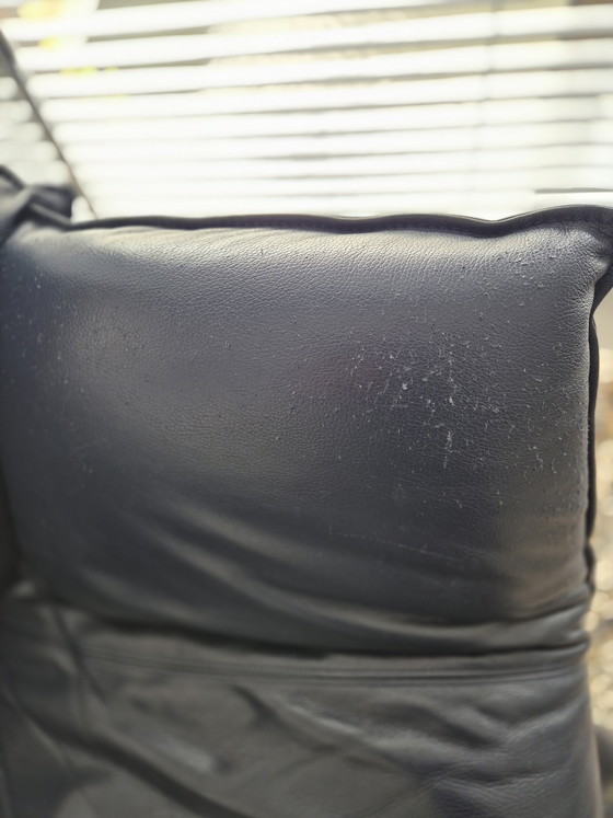 Image 1 of Divano a 3 posti Leolux blu cobalto