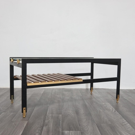Sant'Ambrogio & De Berti 1960s wooden coffee table, modern design