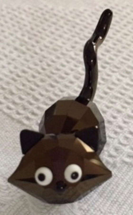 Image 1 of Swarovski Lovlots - Theo de schattige zwarte kat.