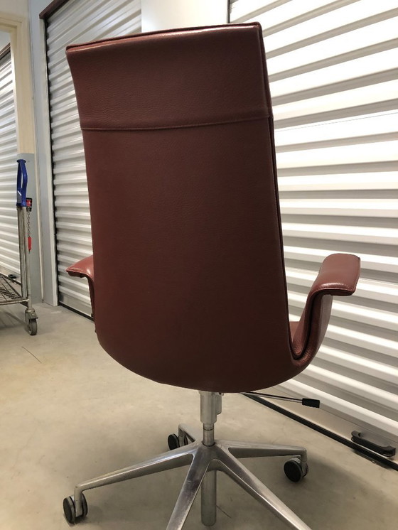 Image 1 of Sedia Tulip FK 6725, disegnata da Preben Fabricius e Jørgen Kastholm. 