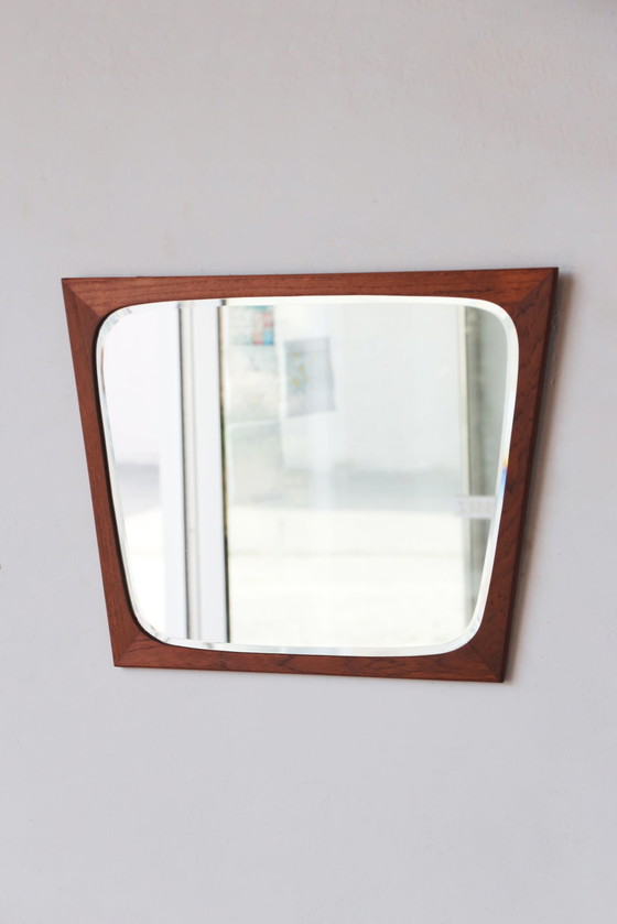 Image 1 of Vintage teak mirror - Aksel Kjersgaard - Danish design 1960