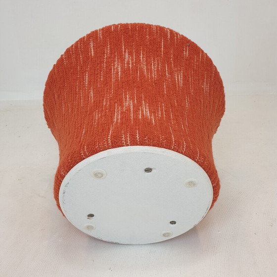 Image 1 of Vintage paddenstoel fauteuil en voetenbank van Pierre Paulin voor Artifort, jaren 1960