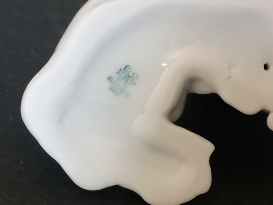 Image 1 of Metzler&Ortloff Vintage Porcelain Dog