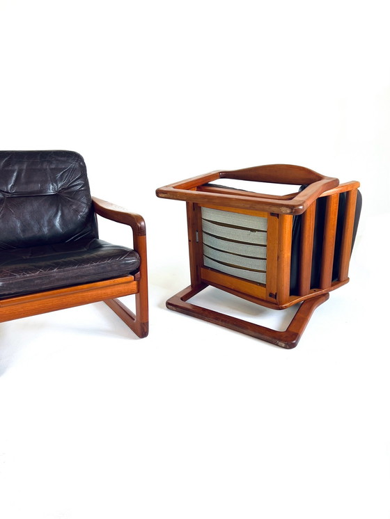 Image 1 of Set van 2 vintage fauteuils, EMC Furniture ‘70