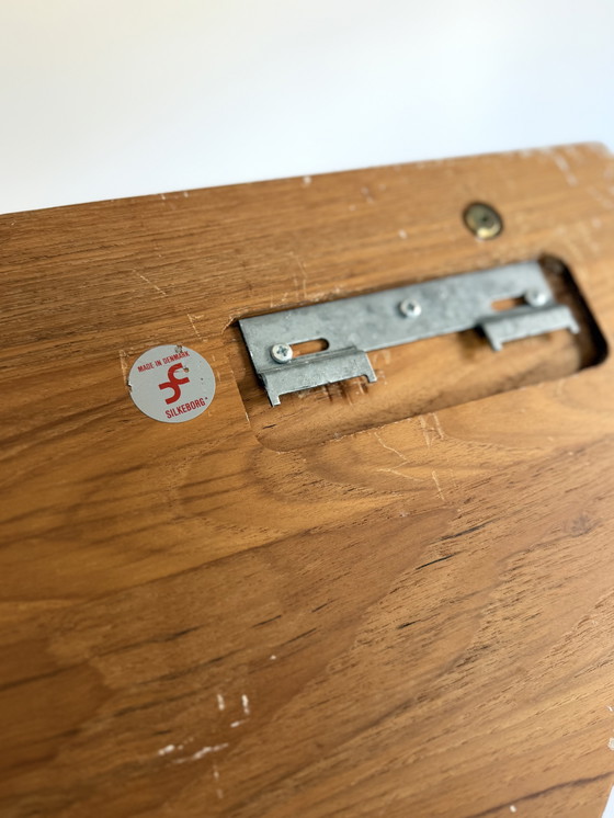 Image 1 of Appendiabiti da parete vintage in teak, Silkeborg Møbelfabrik '80