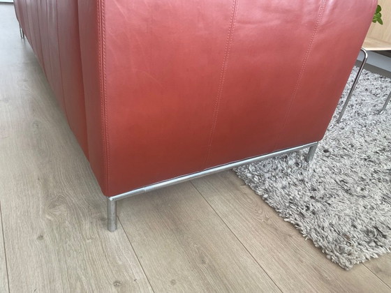 Image 1 of Divano Machelke 2.5 con design a sella in pelle