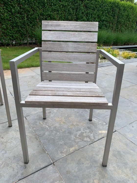Tuinset Design Tribú Natal Te Koop (8 Stoelen En 1 Tafel) – Tribù, Wood (photo 8 of 10)