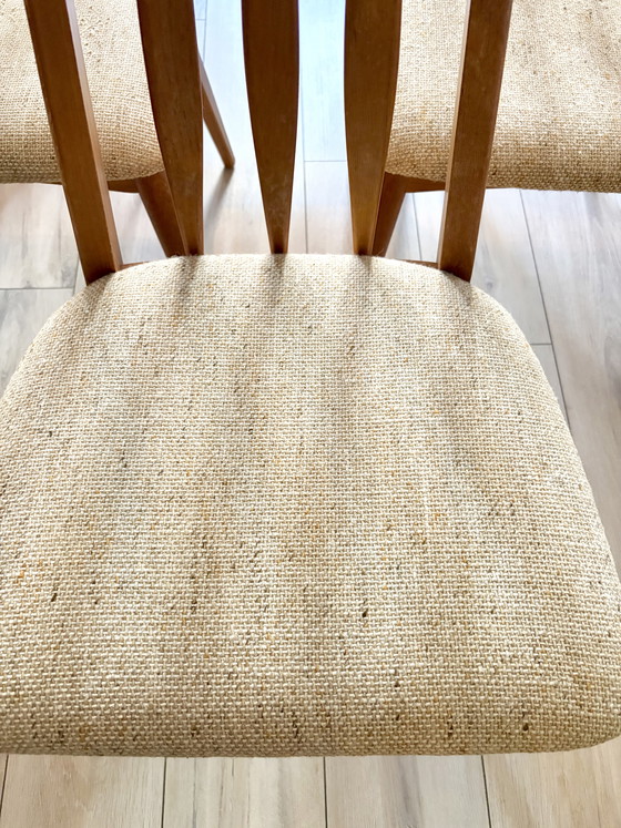 Image 1 of Niels Koefoeds stoelen, Deens teakdesign, 6 stuks