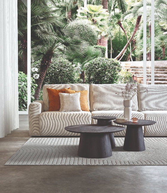 Image 1 of Salontafel d80 acacia zwart