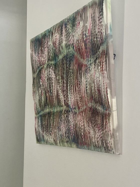 Image 1 of Tableau sculpture art textiles Ref : springtime 
