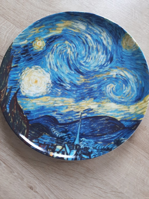 Œuvre d'art sur la table, La Nuit étoilée de Vincent van Gogh
