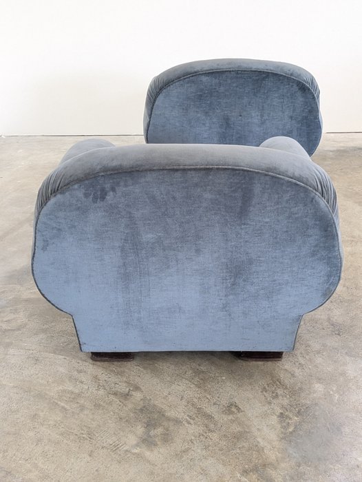 Image 1 of Elegant paar fauteuils - Italiaanse vintage Manifacture