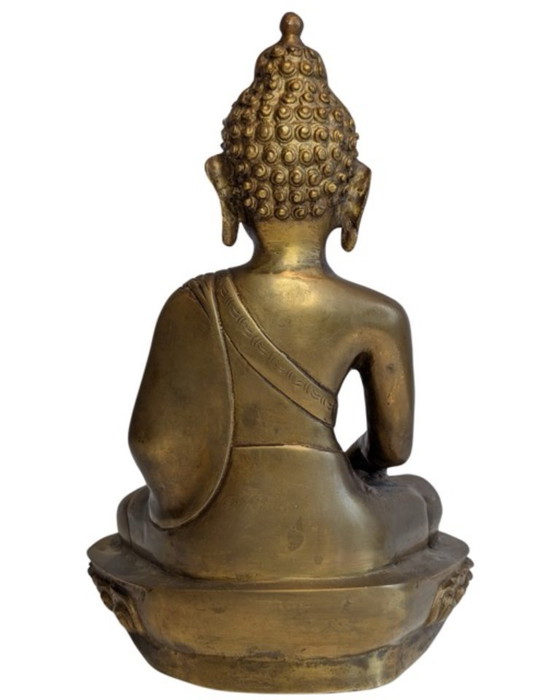 Image 1 of Antique Gilt-Bronze Buddha – Ladakh, Circa 1800–1850