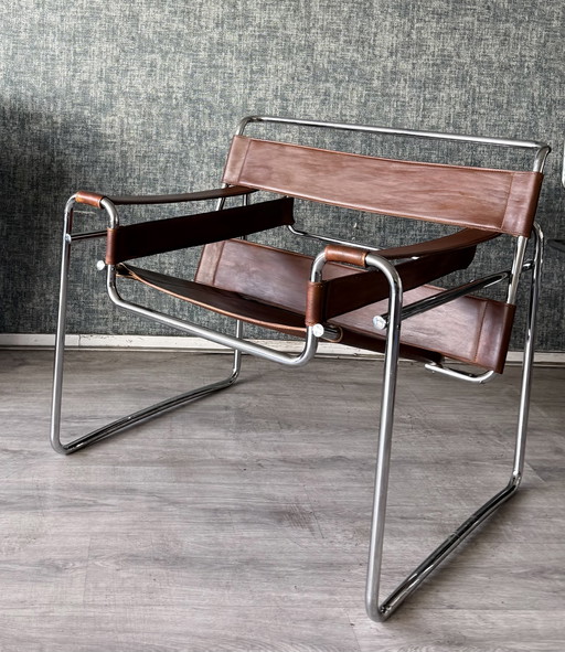 Silla Wassily vintage de Marcel Breuer para Fasem