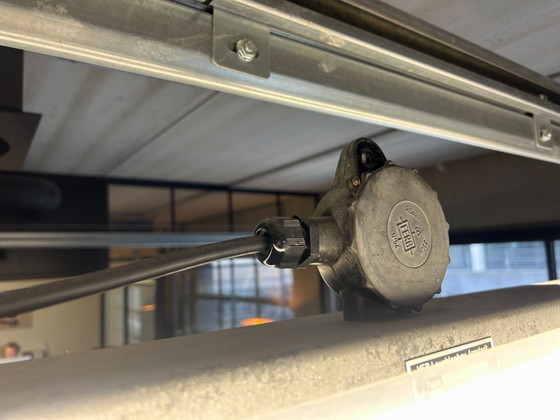 Image 1 of 6 lampade da balcone TL vintage industriali VEB Leuchtenbau Arnstadt