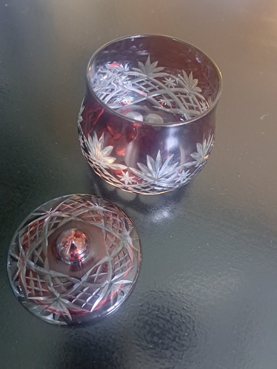 Bombonera de cristal tallado – Vasos y jarras, Vidrio (photo 6 of 6)
