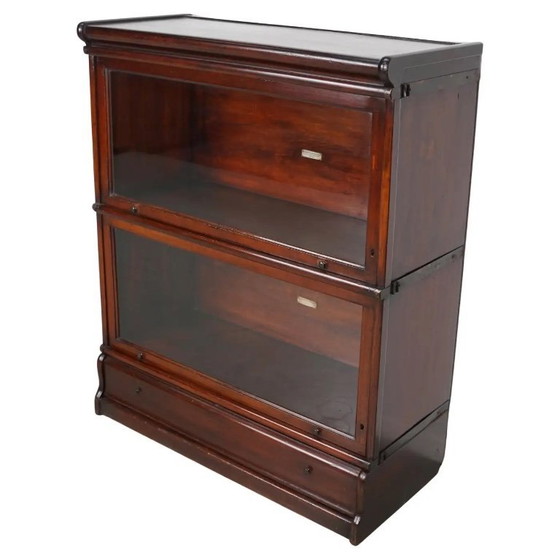 Image 1 of Librería apilable antigua de caoba de Globe Wernicke, ca. 1900