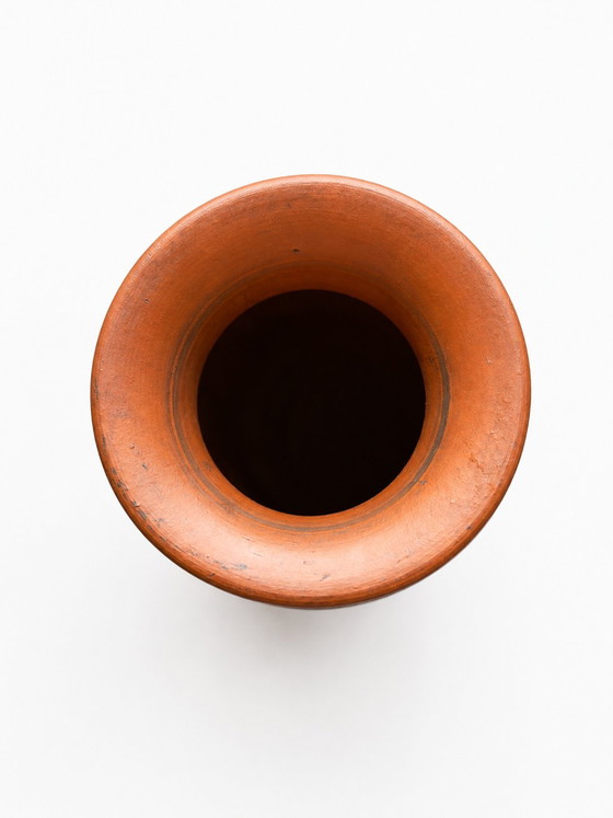 Image 1 of Vintage Rudi Stahl Studio Pottery Vase Mid-Century West German Ceramic Art