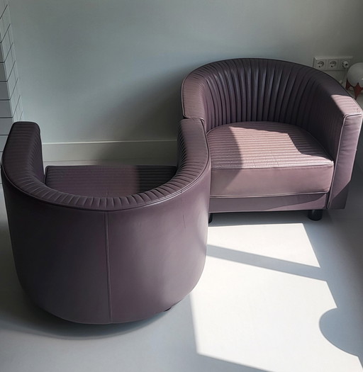 Two designer chairs, Ammannati & Vitelli, Italy 1980s