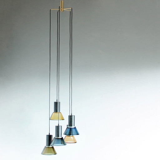 Lampe Flavio Poli pour Seguso Vetri d'Arte