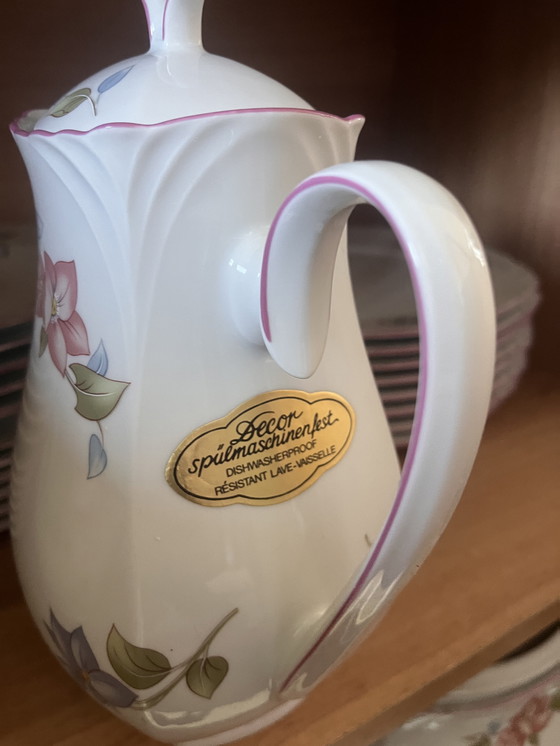 Image 1 of Servies bloemen