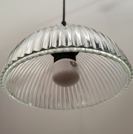 Image 1 of Lampada a sospensione vintage Prisma olofanica