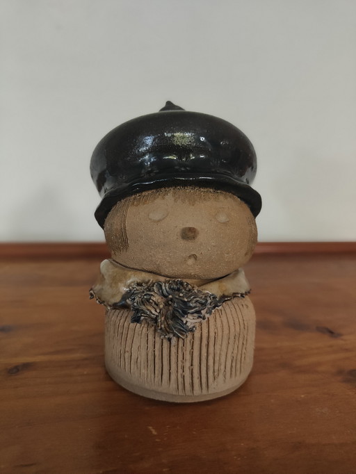 Schwedische Vintage-Figur – Greta Dahlström für Trollebo Keramik