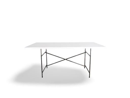 8x Original Egon Eiermann desk Richard Lampert metal