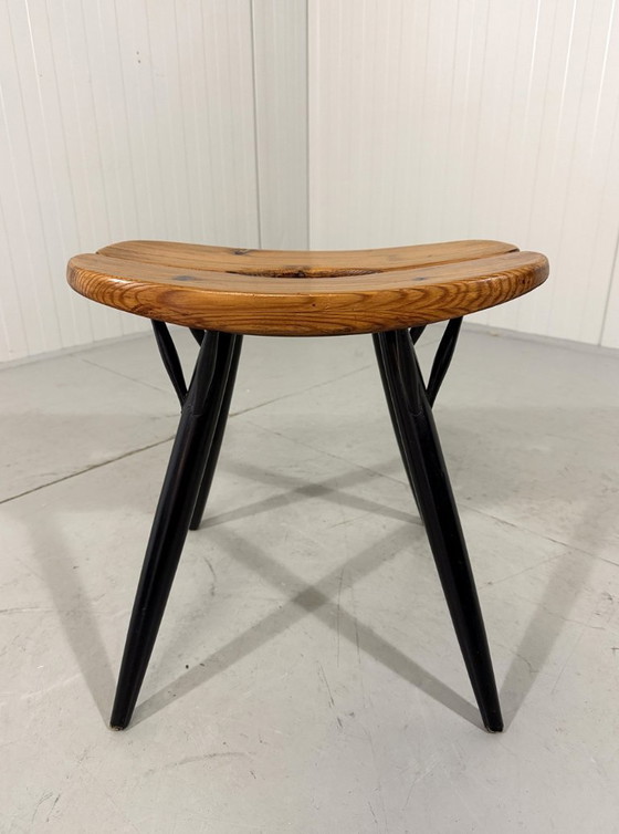 Image 1 of Ilmari Tapiovaara Pirkka stool for Laukaan Puu/Asko, Finland, 1950