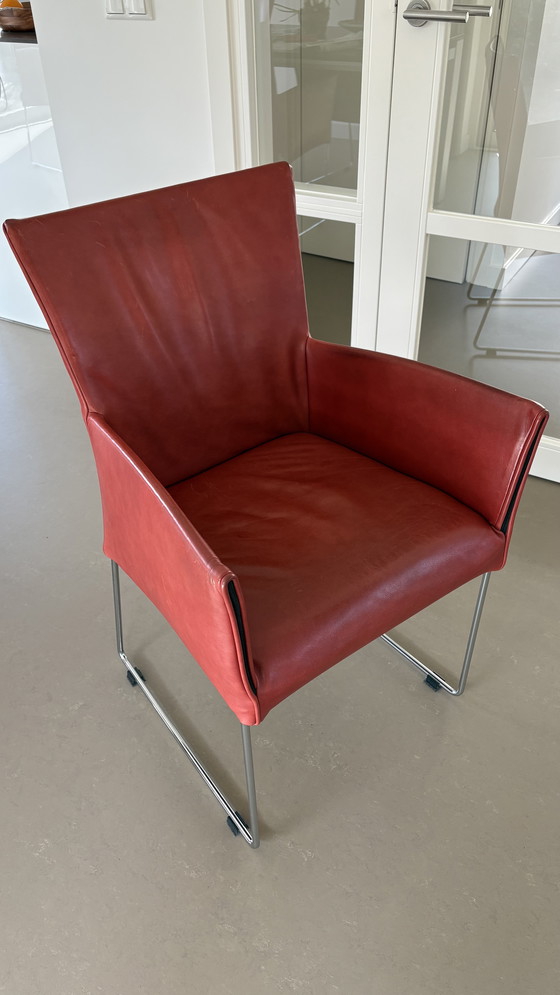 Image 1 of 4 sedie da pranzo in tubo Topform con braccioli