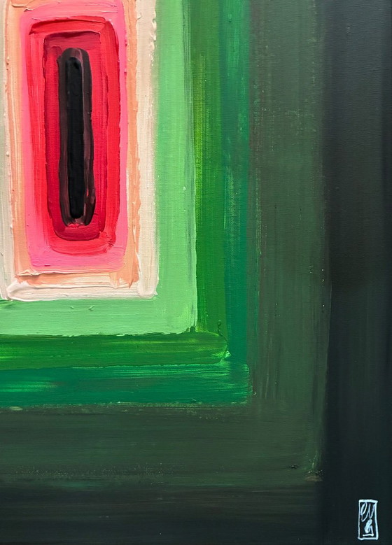 Chromatic Pulsation I – Walter Geraci, Paintings & Drawings, Canvas (photo 5 of 8)