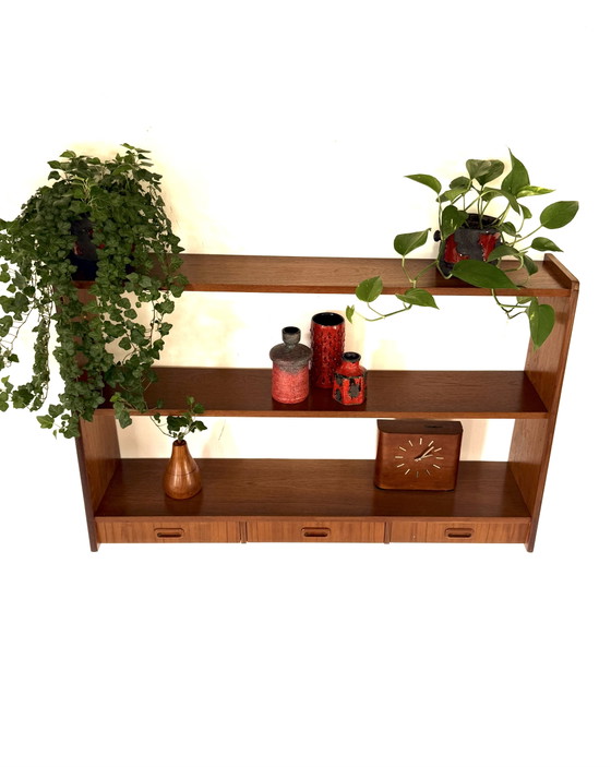 Vintage Deense Teakhouten Wandkast ‘60 – Wood (photo 9 of 10)