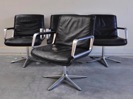4 Unique 60s Design Classics Wilkhahn Delta Top Condition