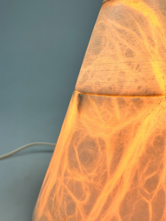 Image 1 of Vintage Albasten Lamp In Kegelvorm, Spanje, 1970's