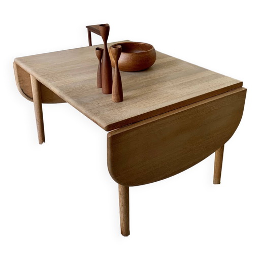 Hans Wegner solid oak coffee table – Getama, salontafels, Scandinavian