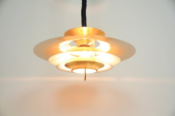 Gouden Schijven Trekhanglamp Vitrika – Hanglampen, Metal (photo 5 of 5)