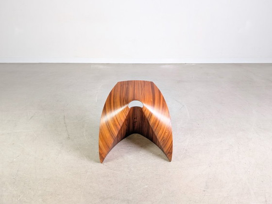 Image 1 of Lapalma AP stool Tokomo and Shin Azumi walnut side table