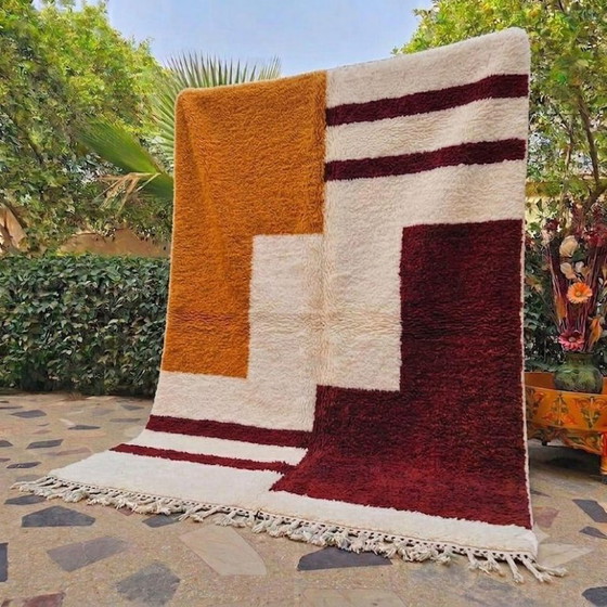 Luxe handgemaakt Marokkaans tapijt – Authentiek Atlas-vakmanschap 200cmx300cm – Vloerkleden en tapijten (photo 6 of 7)