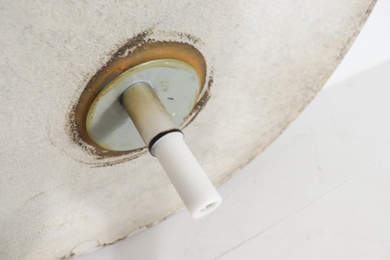 Image 1 of Mesa de centro escultural de granito y madera al estilo de UP&UP, Italia años 80