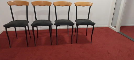 4 chaises de salle à manger