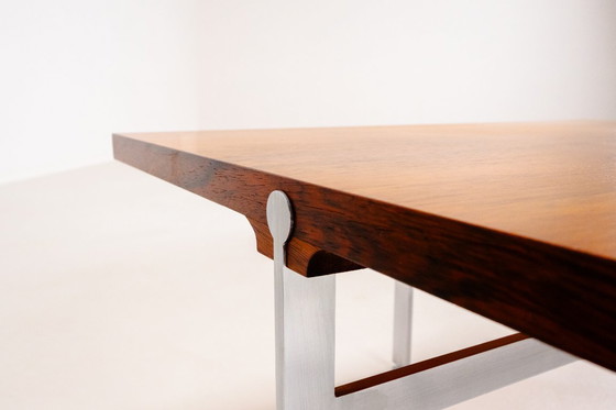 Image 1 of Table basse en palissandre par Sven Ellekaer pour Søren Willadsen, Danemark, 1970.