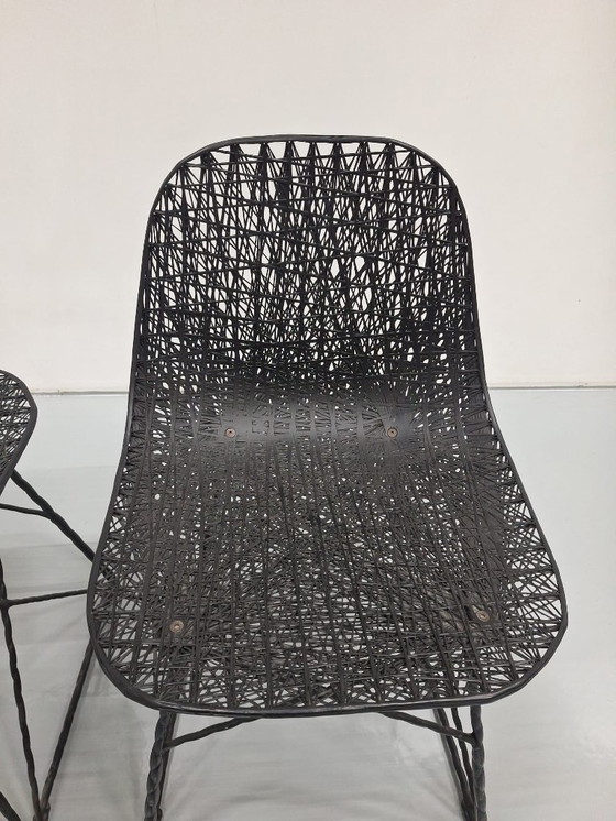 Image 1 of 2x The Moooi Carbon Chair