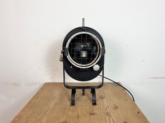 Image 1 of Vintage zwarte theaterspot, jaren 60